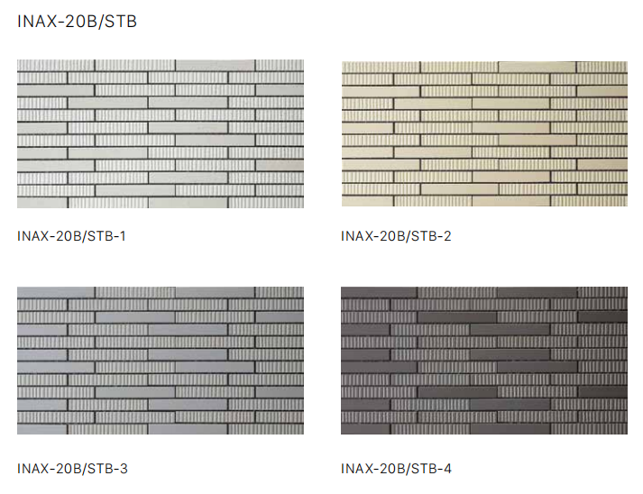 Bảng màu gạch INAX-20B/STB