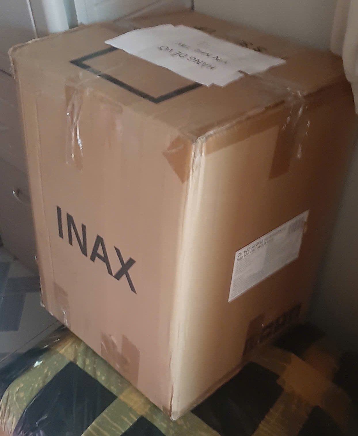 Hình ảnh bàn giao Thiết bị vệ sinh INAX