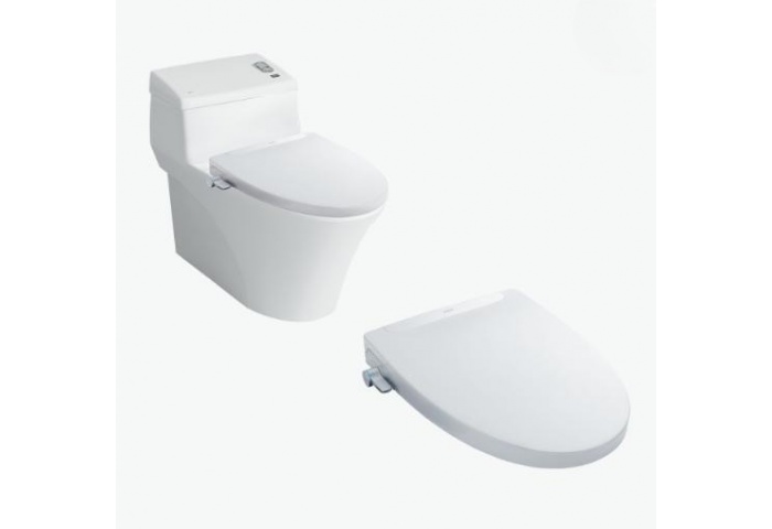 Bồn Cầu 1 Khối Kết Hợp Nắp Rửa Cơ AC-1008R+CW-S32VN