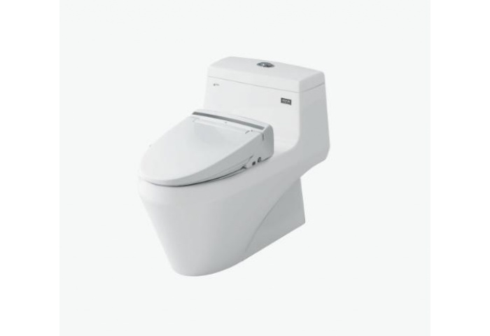 Bồn Cầu 1 Khối Kết Hợp Nắp Rửa Điện Tử AC-1035+CW-KB22AVN