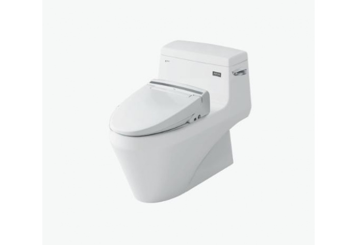 Bồn Cầu 1 Khối Kết Hợp Nắp Rửa Điện Tử AC-1135+CW-KB22AVN