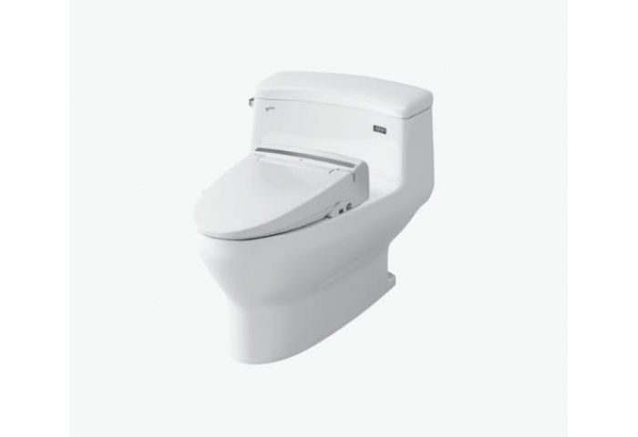 Bồn Cầu 1 Khối Kết Hợp Nắp Rửa Điện Tử AC-4005+CW-KB22AVN