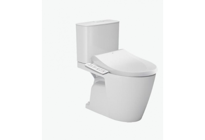 Bồn Cầu 2 Khối Kết Hợp Nắp Rửa Điện Tử AC-602+CW-H18VN