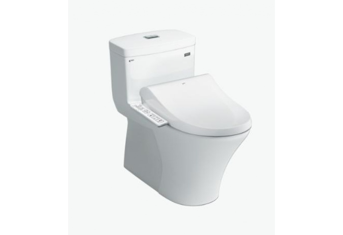 Bồn Cầu 1 Khối Kết Hợp Nắp Rửa Điện Tử AC-900R+CW-H18VN