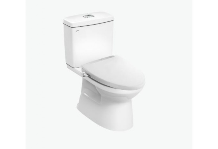 Bồn Cầu 2 Khối Kết Hợp Nắp Rửa Cơ C-504A+CW-S32VN-1