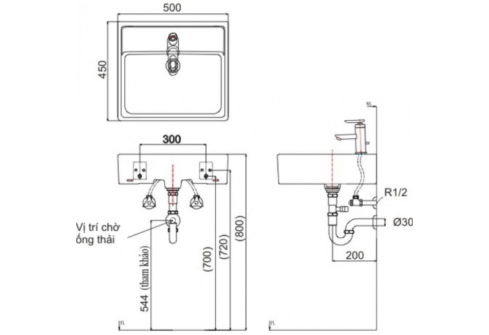 Chậu Rửa Đặt Bàn INAX AL-293V